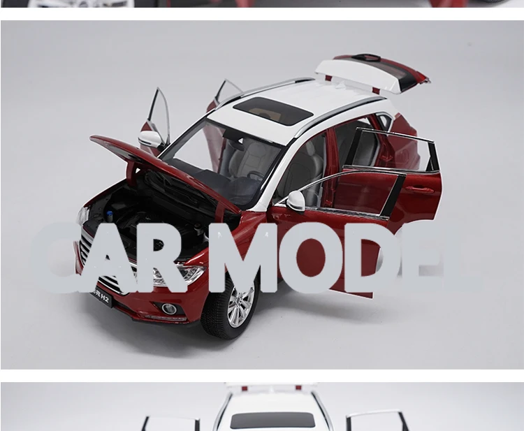 1:18 Масштаб сплава игрушечные машинки hafu H2 HAVAL модель автомобиля SUV детских игрушечных автомобилей авторизованный игрушки для детей