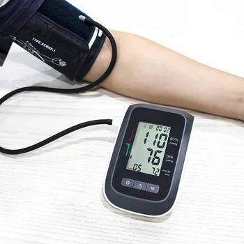 

USB Charge Blood Pressure Meter Digital Arm Tensiometers BP Cuff Wrist Sphygmomanometer Monitor Heart Rate Pulse Tonometer