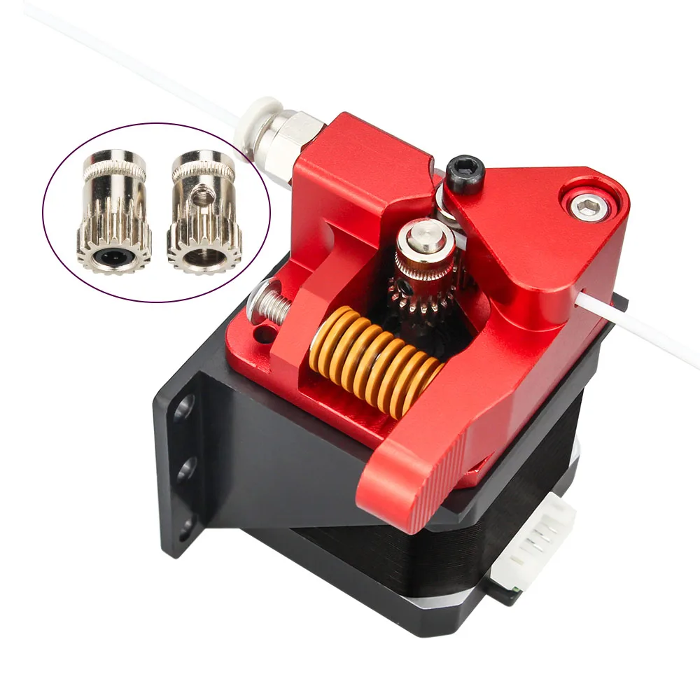 

Dobule шкив CR-10S CR10S PRO экструдер Btech двойные Запчасти для экструдера с прямым приводом MK8 для Creality Ender-3 Ender 3 PRO Ender