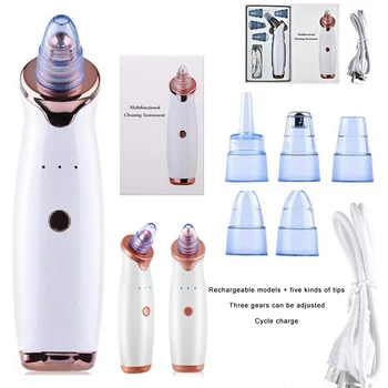 

Skin Care Facial Pore Cleaner Machine Electric Acne Remover Point Noir Blackhead Vacuum Extractor Tool Black Spots Pore Cleaner
