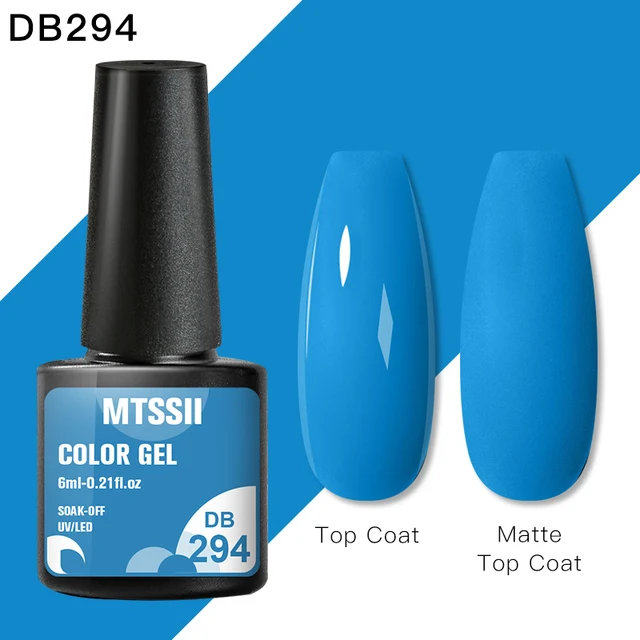 Mtssii Reflective Glitter Gel Nail Polish 6ml Sparkling Auroras Laser Nail Gel Nail Art Varnish Semi Permanent Top Base Gel Q15158 NO Reflective