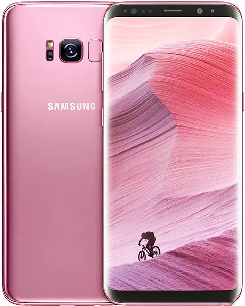 Заводской разблокированный samsung Galaxy S8 G950F NFC samsung Pay 4 Гб ОЗУ 64 Гб ПЗУ 6," Восьмиядерный мобильный телефон Android - Цвет: Розовый