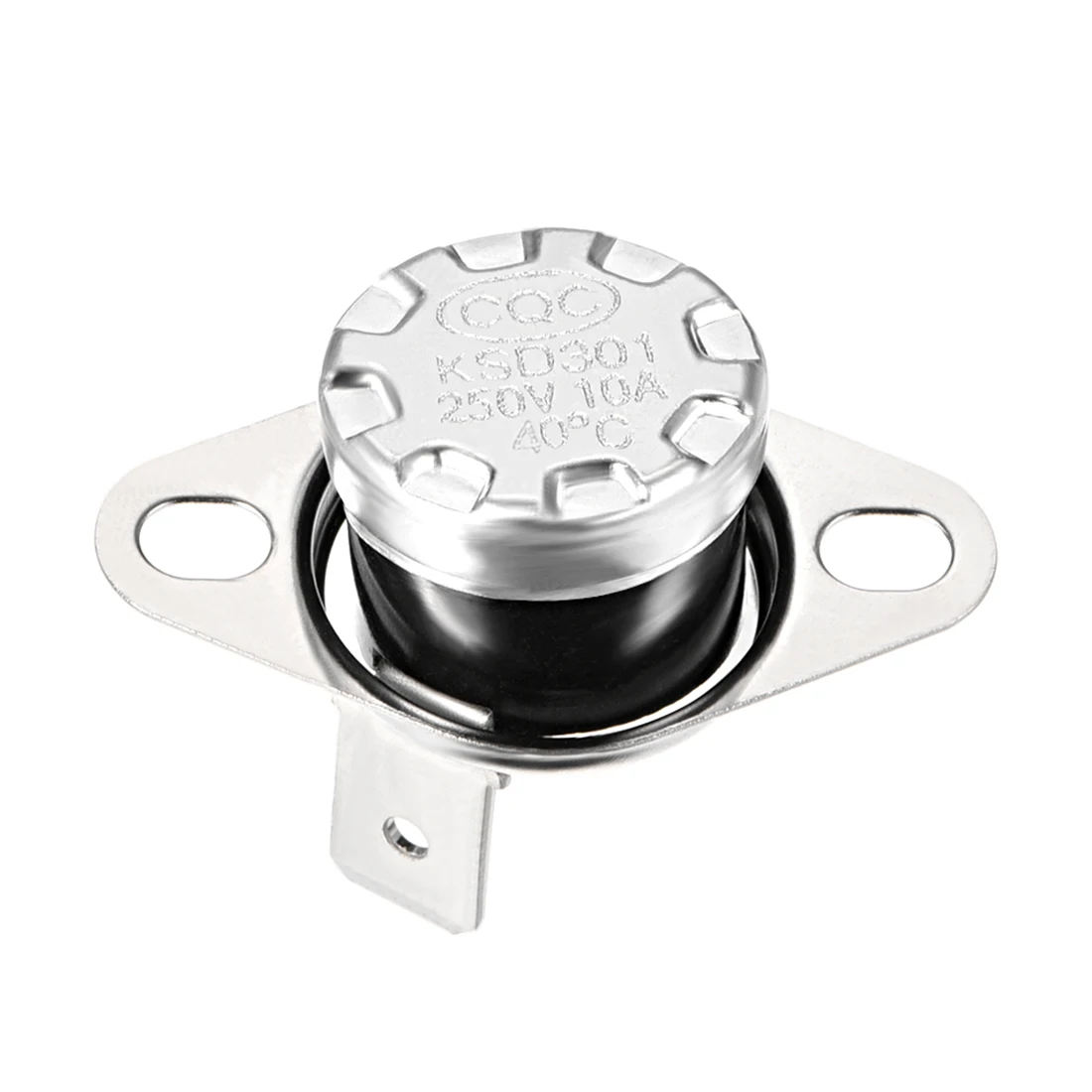 Uxcell 2 шт терморегулятор KSD301 40 °C-150 °C 10A нормально закрытый правый угол защиты приборов