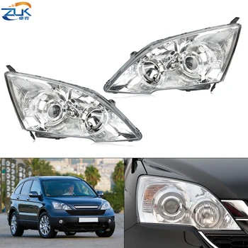 

ZUK Pair Front Headlight Headlamp For HONDA CRV 2007 2008 2009 2010 2011 RE1 RE2 RE4 Halogen Head Light Head Lamp Sub-Assy