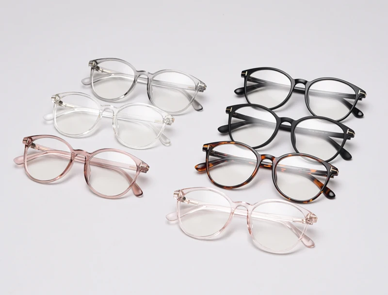 Peekaboo, мужские круглые очки, оправа, прозрачная, TR90, корейский стиль, прозрачные линзы, мужские, близорукость, очки по рецепту, женские, оптические