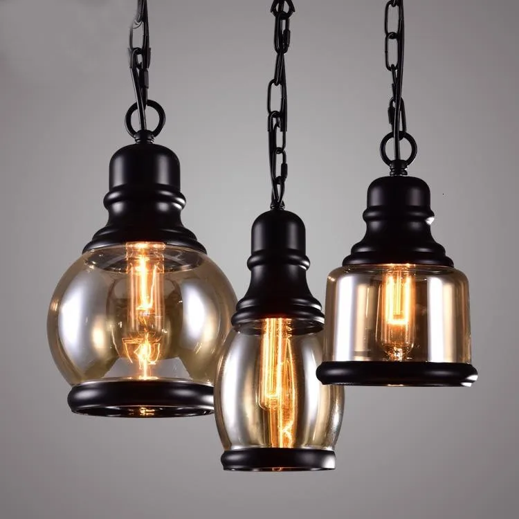 

Nordic Iron Pendant Light Chandelier Glass Hanging Lamps Indoor Lighting luminaire suspendu