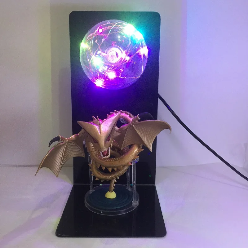 Аниме Dragon Ball Супер Dragon Garage Kit Креативный светодиодный светильник Настольная лампа для защиты глаз светящаяся игрушка золотой дракон