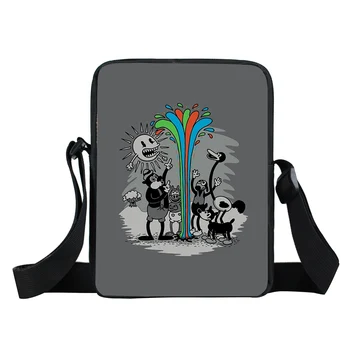 

Women Messenger Bags 3D-Printing Weird and Funny Photo Shoulder Bag Handbags Cute Photo Children Crossbody Bag Bolsos Mujer Ma18