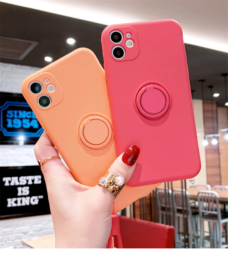 Роскошный чехол из жидкого силикона для iPhone 12 11 Pro Max защитный XS MAX XR X 7 8 6S PLUS SE2 2020 с