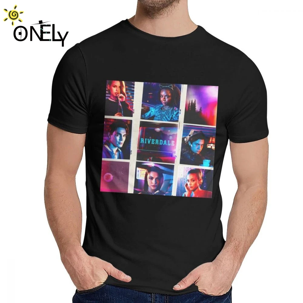 

Fashion Streetwear Riverdale Cheryl Blossom Josie McCoy KevinKeller Tee For Unisex Crazy 100% Cotton Clothes Round Collar