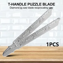 Lame de scie sauteuse en diamant à tige en T, 101MM, pour la coupe de marbre, de granit, de carreaux de céramique, industrie Applicable, traitement de la pierre, 1 pièce