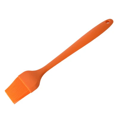 Orange Силиконовая масляная щетка для барбекю инструменты для выпечки соусов щетка масло для гриля щетка как инструмент для гриля, кухонный инструмент, кухонные аксессуары - Цвет: Orange