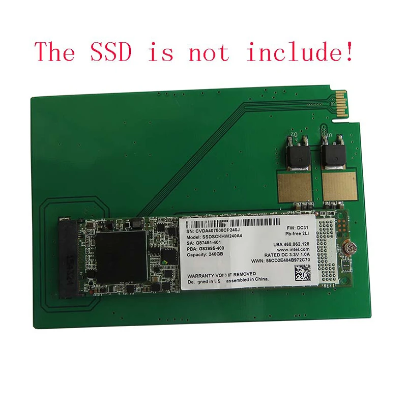 1pc Sata Express To Ngff  Adapter Cards Expresscard Pcba For Ultraslim  Hard Disk Ssd Wd5000m22k Wd5000m21k - Pc Hardware Cables & Adapters -  AliExpress