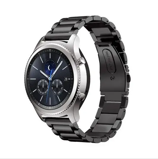 20 22 мм galaxy watch 42 мм 46 мм Band huami amazfit gtr bip ремешок huawei watch gt 2 для samsung gear S3 s2 sport active 40 мм 44 мм - Цвет ремешка: Черный