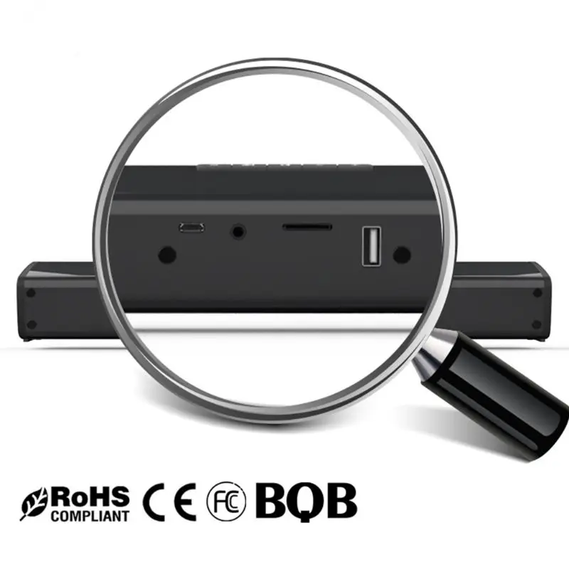 BS-28 звуковая панель Bluetooth 4,2 динамик домашний кинотеатр тв Саундбар система сабвуфер