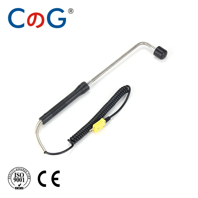 CG WRNM-02-50-500C K Тип Ручной температурный контроллер поверхности термопары зонд 0 200c 204c 500c K Тип термопары - Цвет: WRNM-02