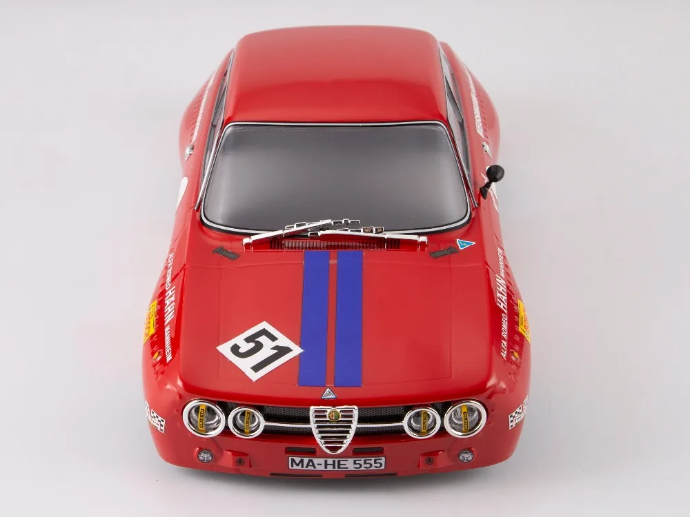 Killerbody RC туристский автомобиль 1:10 48251 Alfa Romeo 2000 GTAm готовое тело с колесной базой 257 мм