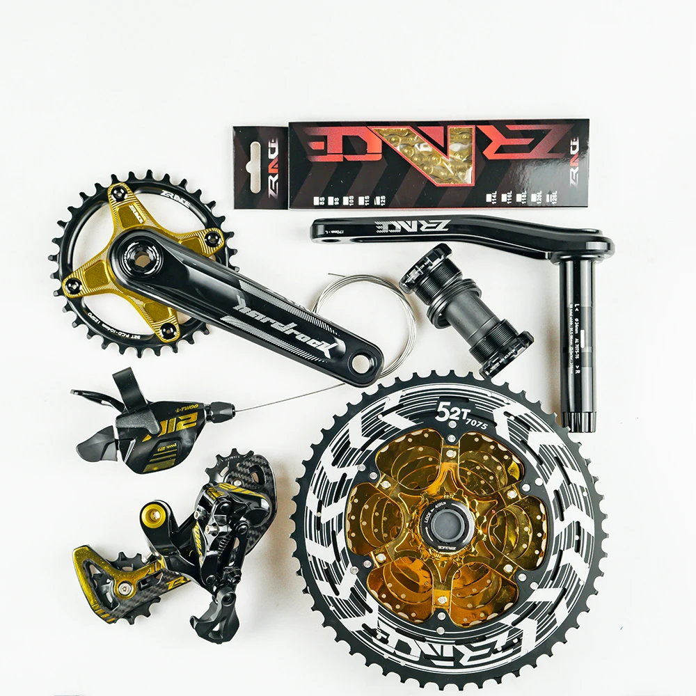 ZRACE x LTWOO AT12 12 Скоростей Crankset+ переключения передач+ задний переключатель 12s+ альфа-кассета 52 T/Chainring+ Chain, EAGLE GX/M9100