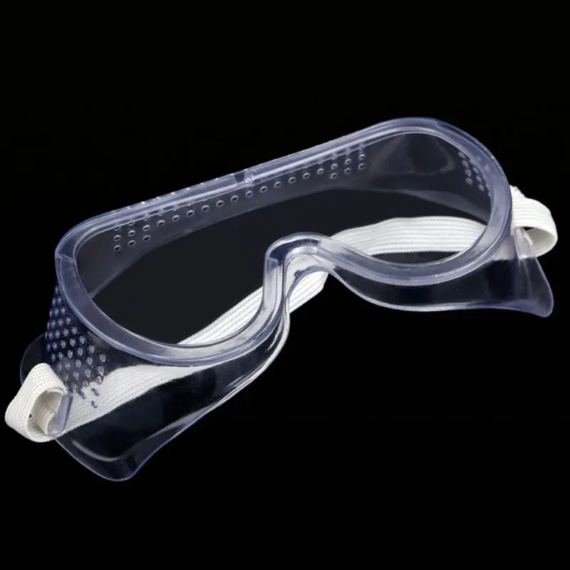 

High Quality Protective Safety Goggles Anti-Fog Anti-Scratch Clear Lens Breathable Laboratory Industry Chemical Splash Goggles