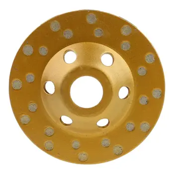 

4" Diamond Segment Grinding Wheel Grinder Cup Concrete Stone Cut Grinding Disc C90A