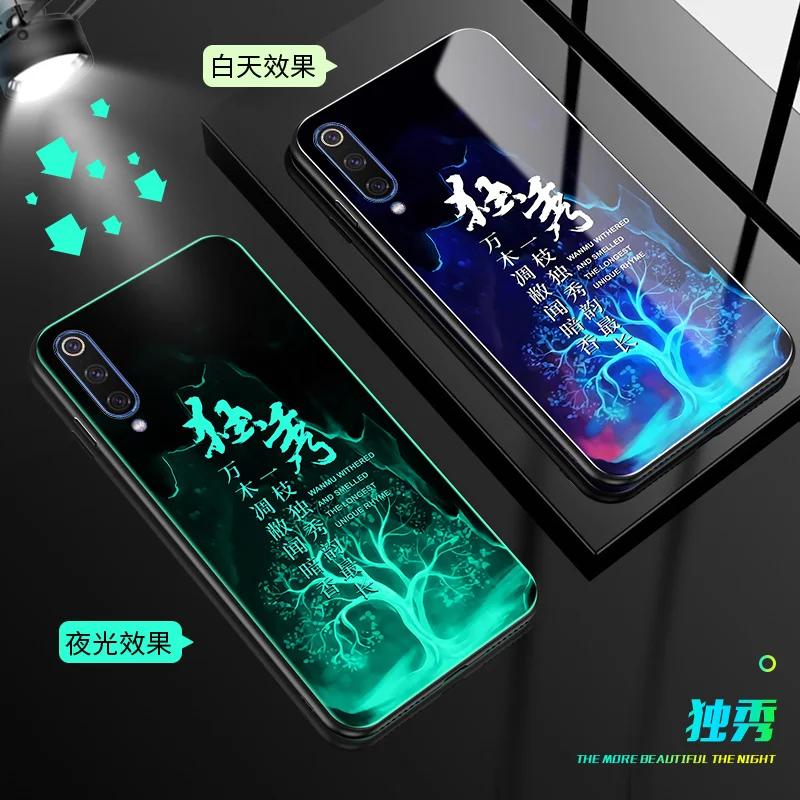 1 SemgCeKen Lu mi nous чехол из закаленного стекла для xiaomi mi 9 se 9T pro cc9 cc9e cc 9 9e mi 9 mi 9se роскошный чехол-накладка для телефона etui - Цвет: 1