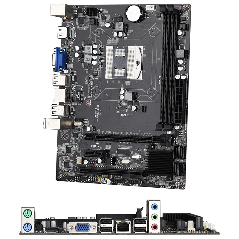 HOT-HM55A настольного компьютера материнская плата DDR3 LGA1288 Поддержка I3 I5 I7 материнская плата