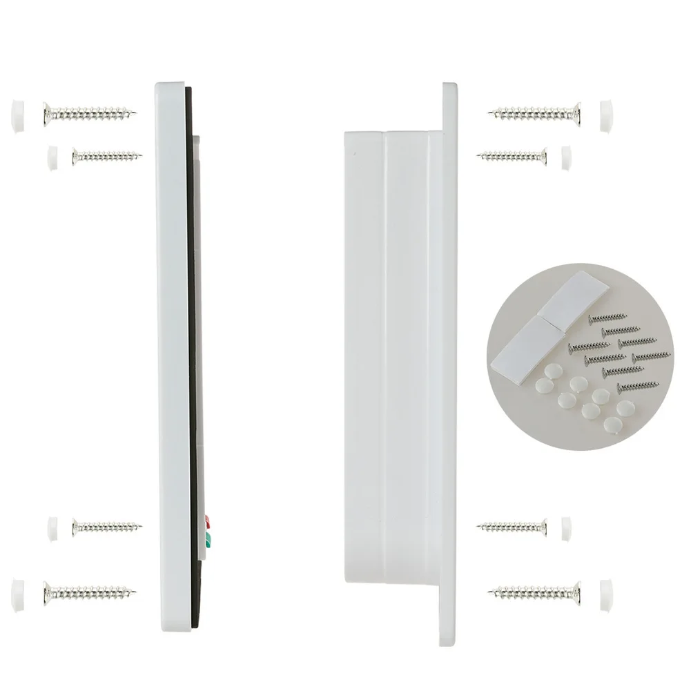 Защелкивающаяся дверь для собак и кошек 4 ходовая Запираемая охранная из АБС