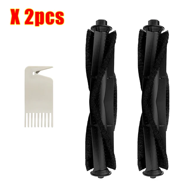 Main Brush Colletion Dust Bags Mop Cloth Side Brush Hepa Filter Spare Parts For XIAOMI VIOMI S9 Robot Vacuum Cleaner Accessories 2pcs