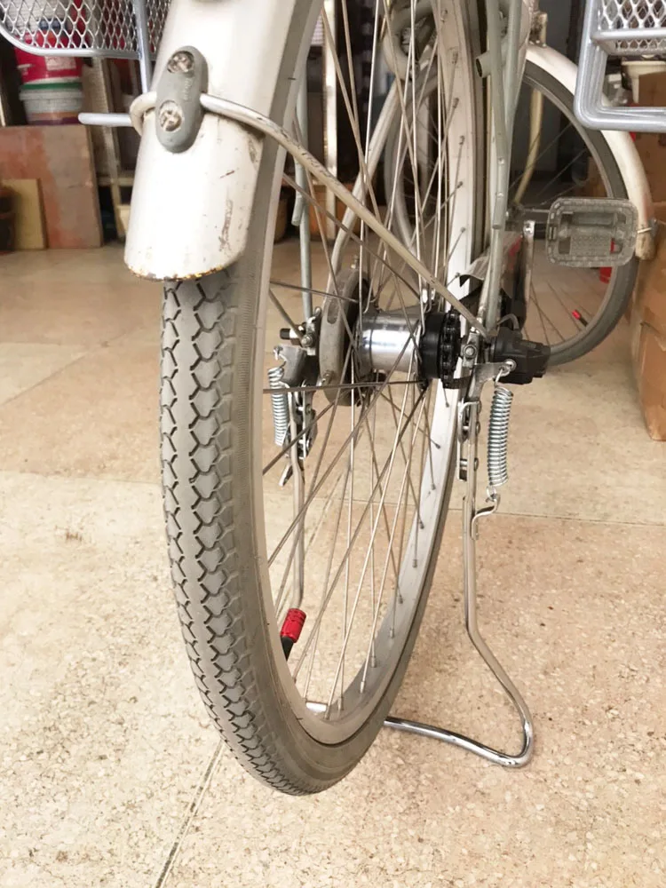 Двойная ножка MTB велосипедный велосипед подставка для парковки горный велосипед черная Опора боковая ножная стойка