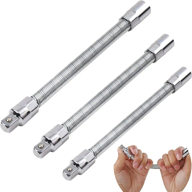 Flexible Drill Extension Kit for Electronic Drill Extension Rod 1/4 3/8