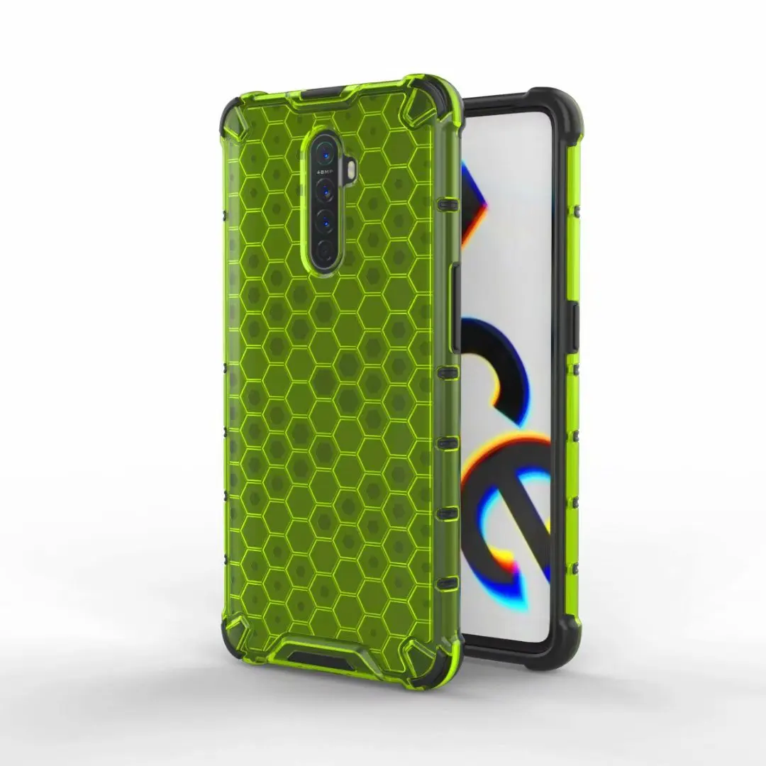 yellow Для OPPO Realme X2 Pro Чехол Мягкий силиконовый гибридный противоударный защитный чехол на заднюю панель для realme x2 pro x2pro shell - Цвет: yellow