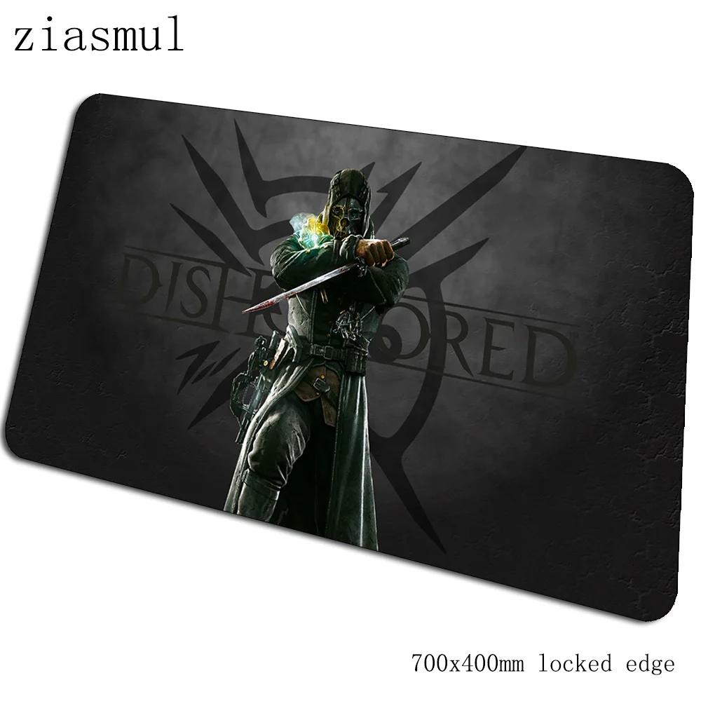 Коврик для мыши Dishonored 700x400x2 мм Коврик для компьютерной мыши игровые аксессуары HD шаблон игровые коврики и чехлы геймер