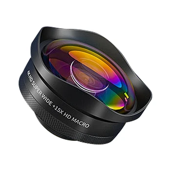 

Essager 4K Wide Angle Macro Lens HD 15X Phone Camera Lens Zoom Lens for Smartphone Cell Mobile Phone Lenses