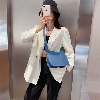 

Womne solid color chain Designer women Hand Purse Crossbody Bags 2020 new Soft pu leather High quality designer shoulder bags