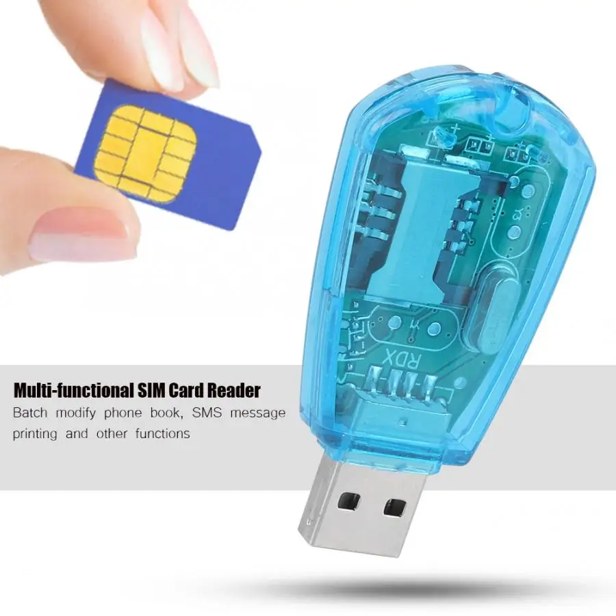 Мобильный телефон USB устройство для считывания SIM карт - Цена: 302,96 руб.