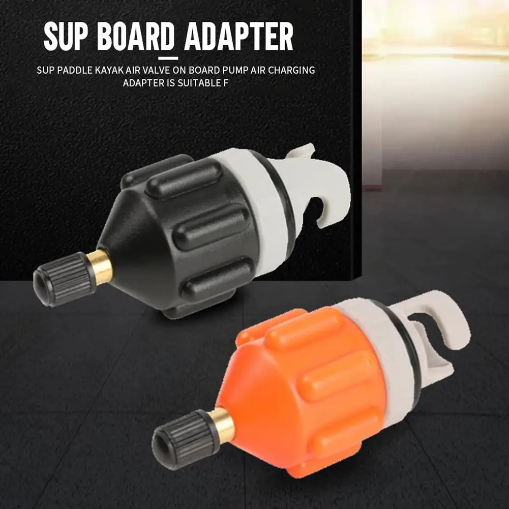 Rowing Boat Air Valve Adaptor SUP Board Kayak Iatable Pump Adapter Air Valve Attachment Kayak Accessories Parts Boat