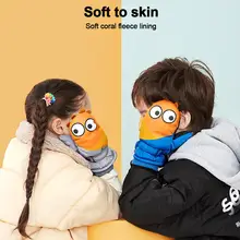 Детские зимние лыжные перчатки на открытом воздухе Водонепроницаемый ветрозащитная теплая зимняя кофта зимняя рукавица двойной Слои толстые теплые перчатки на