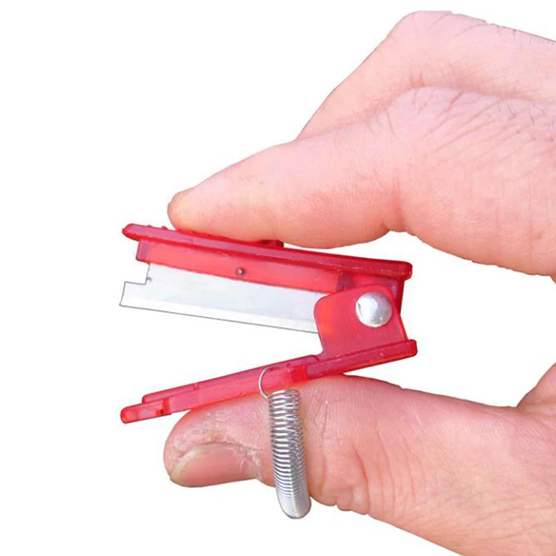 1pc Multifunction Thumb Knife Garden Pruner Fruit Picking Device Safe Fruit Blade Tool Cutting Blade Rings Finger Protector