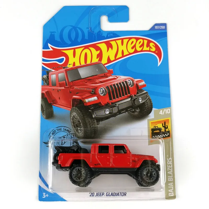 Hot Wheels 1:64 20 JEEP GLADIATOR Edition металлические Литые модели автомобилей детские игрушки в