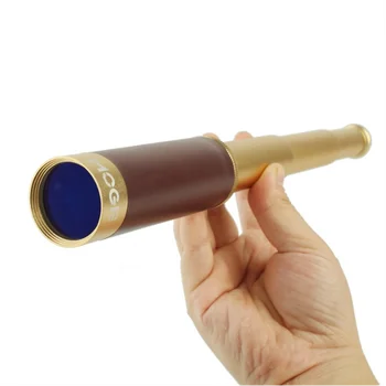 

MOGE 25X30 Pirates Vintage Telescopic Pocket Monocular Pirates Mirror Bags Gift Telescope