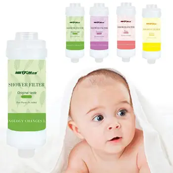 

1pc Bathroom Shower Filter Bath Water Purifier Chlorine 4 Water Accessories Styles Removal Home Showering Filter Bathroom V0I8