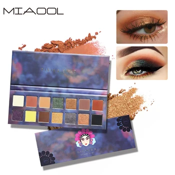 

14 Colors Make up Palette Matte Shimmer Pigment Eye Shadow Powder Peking Opera Make up Palette Wholesale