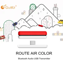 GuliKit NS07 Route Air color беспроводной аудио передатчик Bluetooth USB C адаптер приемопередатчика для nintendo Switch/Switch Lite/PS4