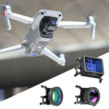 

Ulanzi Mavic Air 2 Wide Angle Fisheye Lens 1.33X Anamorphic Lens Filters For DJI Drone Camera Gimbal Accessories