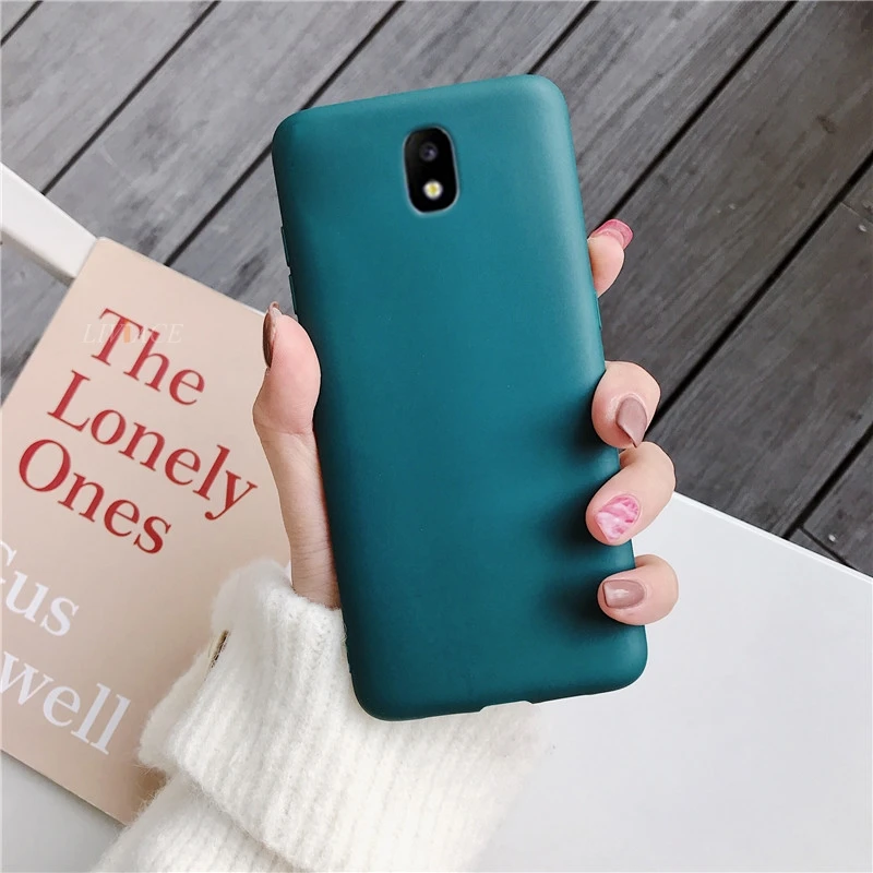 cute samsung cases Kẹo Dẻo Silicone Ốp Lưng Điện Thoại Samsung Galaxy J6 J8 Plus A6 A8 A7 A5 J2 J3 J5 J7 J4 plus 2018 Pro 2017 2016 Mềm Tpu Bao samsung silicone case