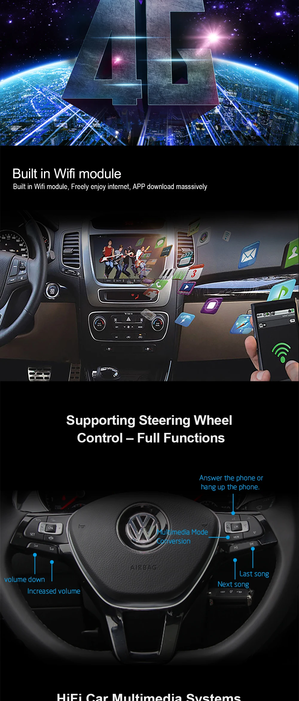 Автомобильный мультимедийный плеер 1 Din Android 8,1 автомобильный DVD для Volkswagen Skoda rapid 2013- " 4G/32G/64G сенсорный экран автомобильный Радио gps