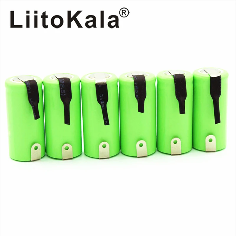 LiitoKala 2/3AA Ni-MH аккумулятор AA 1 2 В 600 мАч аккумуляторная батарея с Pins | Электроника