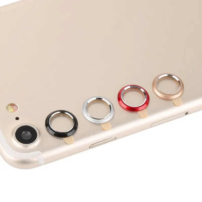 Tempered Glass + Metal Protection Ring Case For IPhone 11 Pro X XS Max XR Rear Lens Camera Screen Protector Cover 6 Colors