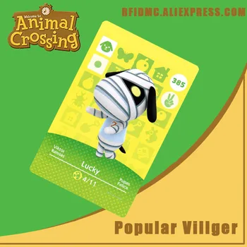 

385 Lucky Animal Crossing Card Amiibo for New Horizons