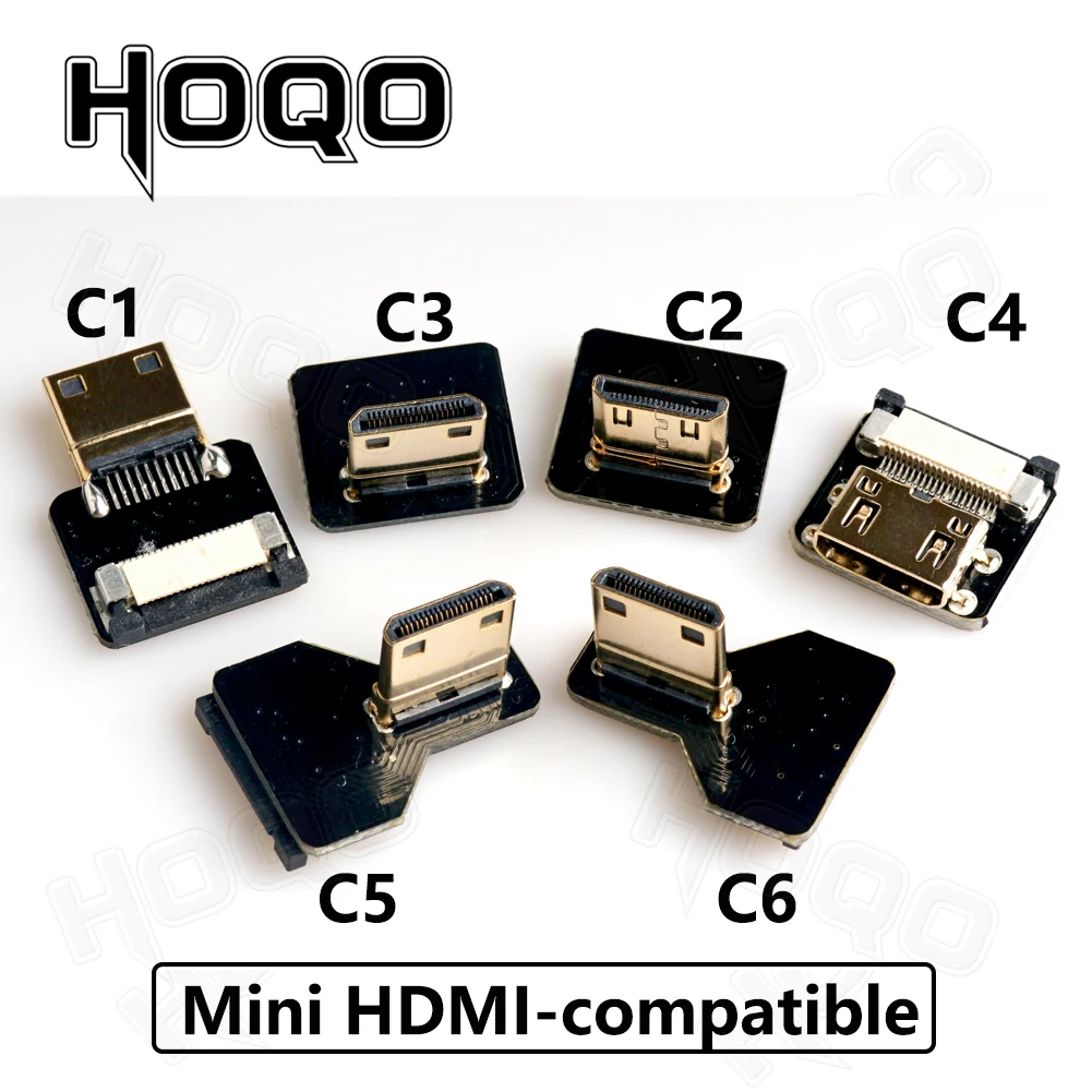 Micro Cable 90 Degrees Hdmi Micro Flat  Ultra Flat Hdmi Flexible Connector  - Audio & Video Cables - Aliexpress